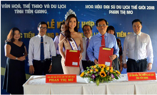 Lễ ký kết hợp tác xúc tiến, quảng bá văn hóa, du lịch tỉnh Tiền Giang